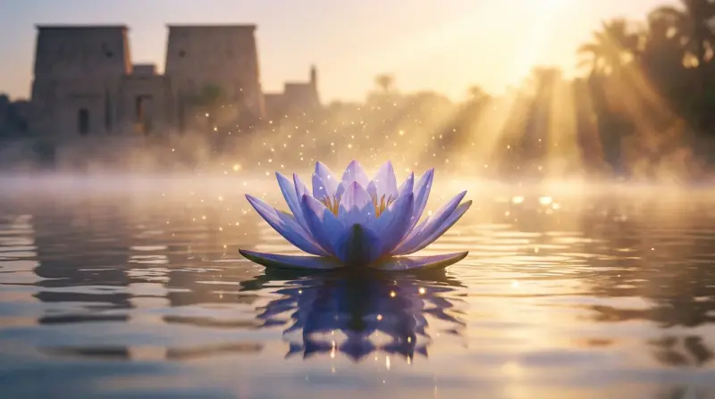Modrý lotos - Posvátná květina starověkého Egypta